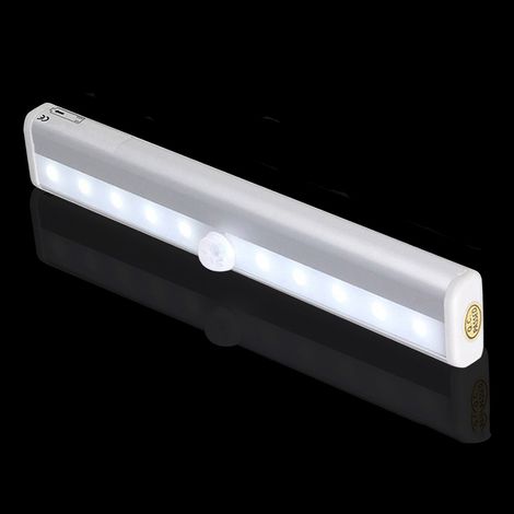 Luminaire LED pour armoires, avec détecteur de mouvement, pour placards, cuisines, couloirs, escaliers ou meubles.-AquaForge (1/3)