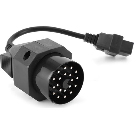 Câble adaptateur OBD2, connecteur femelle 16 broches vers connecteur de diagnostic 20 broches, compatible avec BMW E36, E39, X5 et Z3. (1/5)