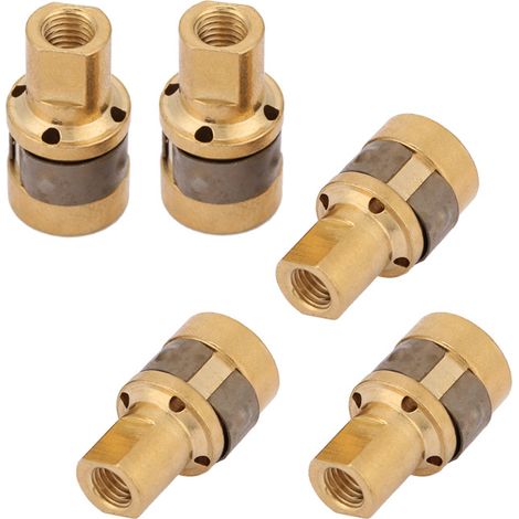 Adaptateurs d'embout de diffuseur de gaz 169716 pour pistolet de soudage MIG Miller M-10/15 Hobart (5 pièces) (1/5)
