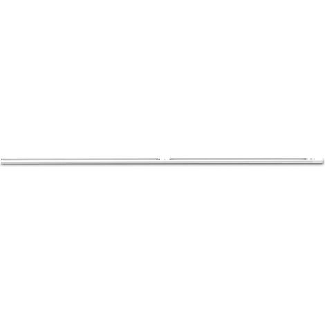 Riel de extensión easylink 2 uds x 1 m con alimentación, blanco