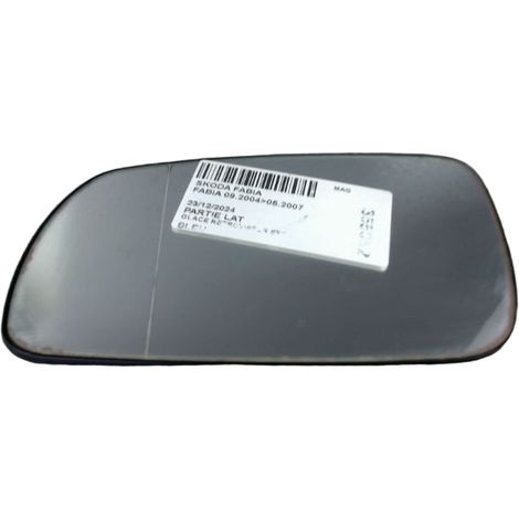 [PRODUIT D'OCCASION] Glace Retroviseur Exterieur G SKODA Fabia 2004-2007 ♻️ Ref Oe. 6y1857521a - Garantie à vie (1/2)