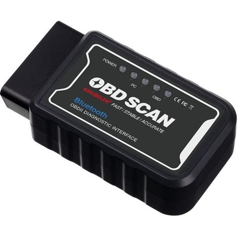 Outil de diagnostic automobile ELM327V1.5, puce PIC25K80, version Bluetooth OBD2 (1/5)