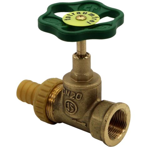 VANNE DE VIDANGE DE CHAUDIÈRE JS, DN20 ENTRÉE FEMELLE 3/4", SORTIE MÂLE 1" (1/3)