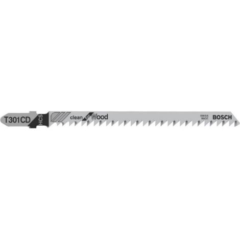 BOSCH HOJA DE SIERRA DE CALAR T 301 CD CLEAN FOR WOOD