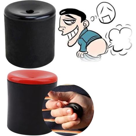 Machine à pets (lot de 2), articles de farces et attrapes, jouet amusant à presser produisant des sons de pets réalistes.