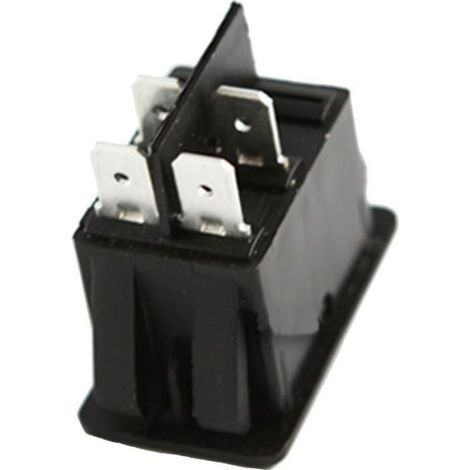 Bouton Poussoir LED - 4 Broches - Étanche IP67 - Pour Voiture Moto - 12 V - Lot de 5 (1/4)