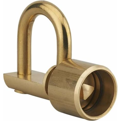 Cadenas d'artillerie talon droit anse laiton triangle 9 mm - (1/2)