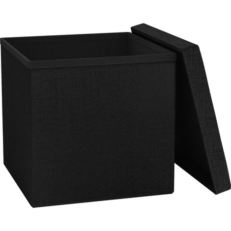 Stoff Sitztruhe Sitzbank Hocker Boxas