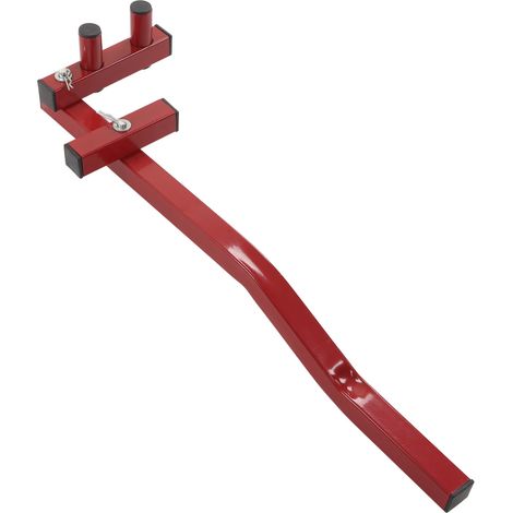 Terrassendielen-Richtwerkzeug mit mehreren Winkeln, aus legiertem Stahl mit roter Beschichtung, Terrassendielenbieger für die Holzbearbeitung (1/5)
