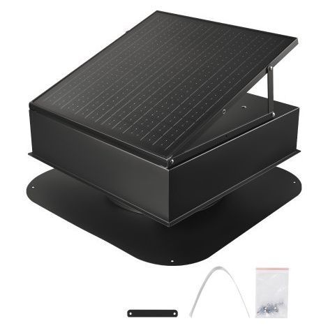 Ventilateur Extraction de Toit Solaire 35 W avec Thermostat (1/5)