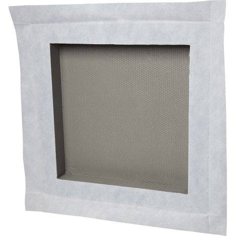 Niche de douche à carreler - format intérieur 40 x 40 cm - 5,5 cm de profondeur