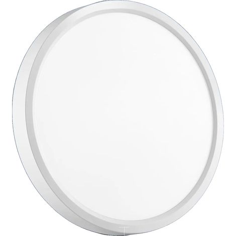 Plafonnier, Capteur de Mouvement, Économe en Énergie, 18W, Lumière Neutre, BLANC (1/2)