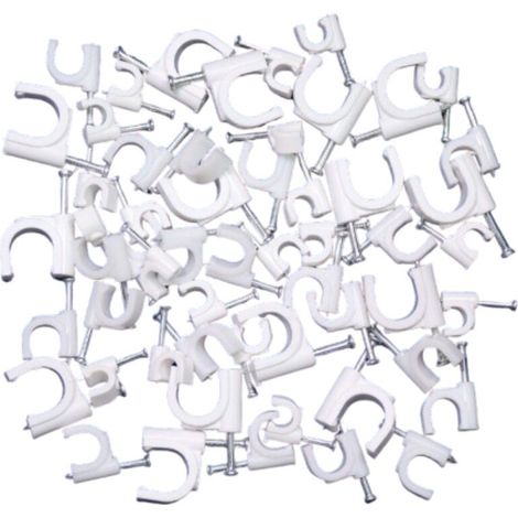 Pontet plastique 12mm (sachet de 100 unités) - Pontet plastique 12mm (sachet de 100 unités) (1/2)