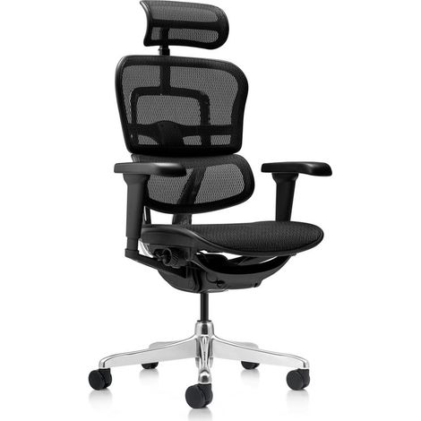 [GEBRAUCHT] B-Ware hjh OFFICE ERGOHUMAN ULTRA GEN2 Chefsessel Netzstoff schwarz 120 kg 4D Armlehnen (1/2)