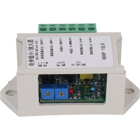 Convertisseur élévateur/abaisseur CC à plage réglable, amplification et réduction de tension du signal analogique, alimentation KDOP 15LV (1/5)