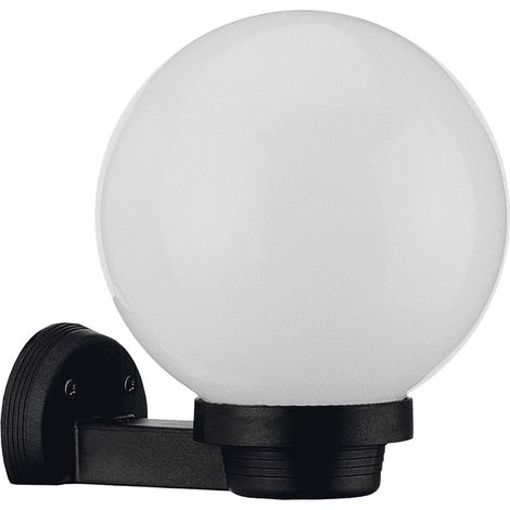 Part E27 Outdoor Indoor Wall Light White Black Wall Sconce IP65 Outdoor Lighting PC Aluminum for Garden Balcony Entrance (1/5)