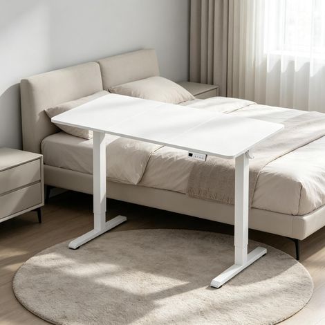 Bureau d'ordinateur réglable en hauteur, bureau assis-debout électrique, bureau de jeu, bureau de travail, bureau ergonomique assis-debout (uniquement avec 1 bureau assis-debout) (1/5)