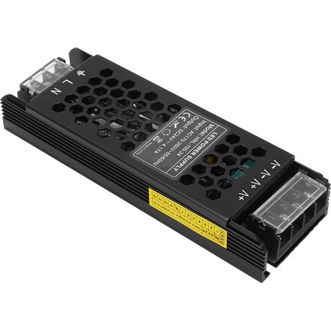 Alimentation LED 100W, Transformateur AC/DC 170-260V vers 24V pour Ruban LED (1/5)