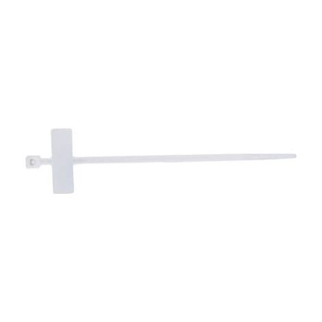 Fascetta stringicavo con targhetta descrittiva TKTO 11/3 bianca E01TK-01030100101 /100 pezzi/