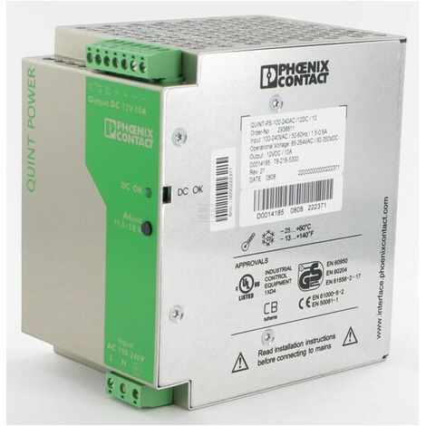 Power supply PHOENIX CONTACT QUINT4PS1AC12DC75 (1/2)