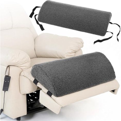 Grand oreiller en forme de croissant pour les jambes, les genoux, le bas du dos et la tête, oreiller de soutien lombaire pour dormir au lit, confort des chevilles et des pieds, demi-roulé, housse lava (1/5)