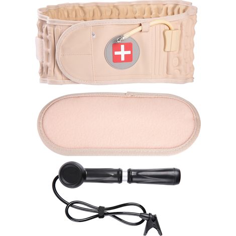 Ceinture lombaire gonflable pour le dos - Soulagement de la douleur et soutien lombaire ajustable (1/5)