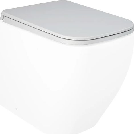 Copriwc originale bianco opaco soft-close Rak serie Metropolitan (1/3)