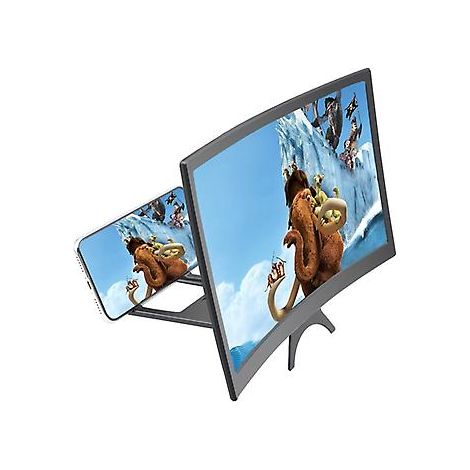 3D-Bildschirmvergrößerung für Mobiltelefone, Vergrößerungsglas, HD-Videoverstärker, Ständer für Smartphones (1/5)