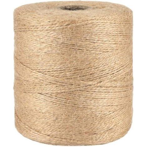 Twine 500M Jute Twine Gardening Twines Natural Rope Jute Thread Fine Rope for Gardening Wedding Decoration,Creative Arts DIY Gift Wrapping-TREETALK (1/4)