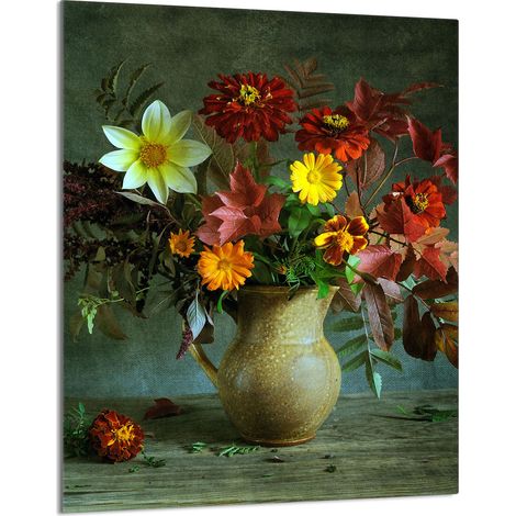 Glasschneidebrett 40x52 Blumen (1/5)