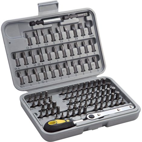 SET INSERTI CACCIAVITE CON INSERTI 99 PZ TORX ESAGONALI CON FORO  MILLERIGHE