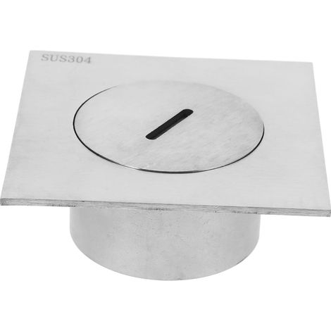 Bonde De Sol Pour Douche Carrée Acier Inoxydable Prévient Les Obstructions (1/5)