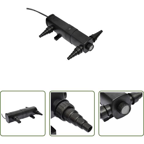 Teichfilter - UVC Klärer 36W für Teich von 35.000 L (1/5)