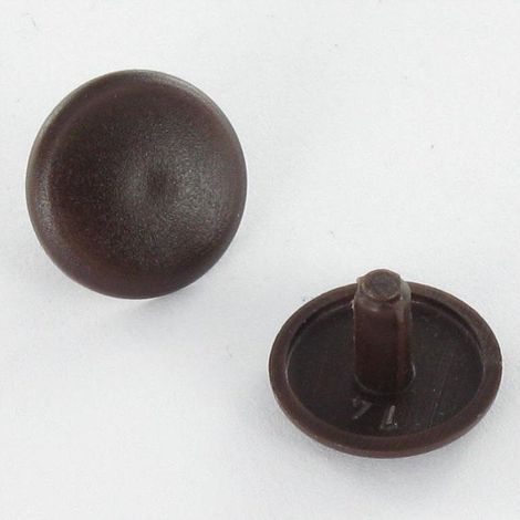 Cache tête de vis Polyéthylène Diamètre de tête: 12 DT 3 Longueur 6 RAL8017 brun chocolat