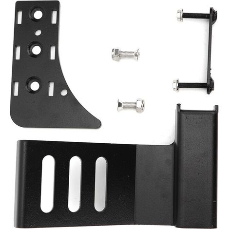 Reposapiés izquierdo para coche, pedal de placa de acero, compatible con Jeep Wrangler JL 2018+ -Crezuo