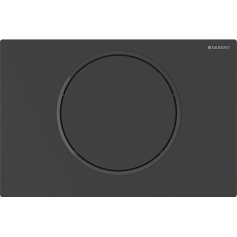 Geberit WC-Steuerung elektronisch, Netzbetrieb, für Sigma UP-Spülkasten 12cm, Sigma10, rund, Bluetooth, Schwarz matt (1/5)