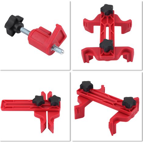 Kit de 9 outils de blocage de pignon de distribution pour arbre à cames et moteur, comprenant une pince double pour voiture et un kit de serrage. (1/5)