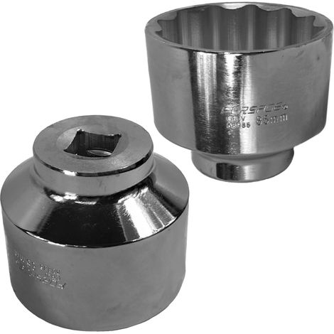 Casquillo de 1" (85 mm) y 12 puntas (1/5)