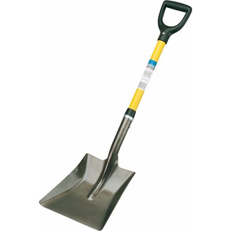 Draper Square Mouth Builders Shovel with Fibreglass Shaft and Handle (Model 57567) (1/5)