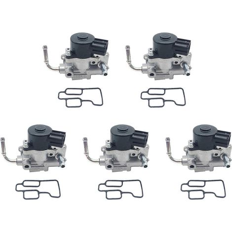 5 soupapes de régulation d'air de ralenti avec joint 23781-5M010 AC283 216636 2173188 23781-6M410, Nissan Sentra 2000-2006 1.8L