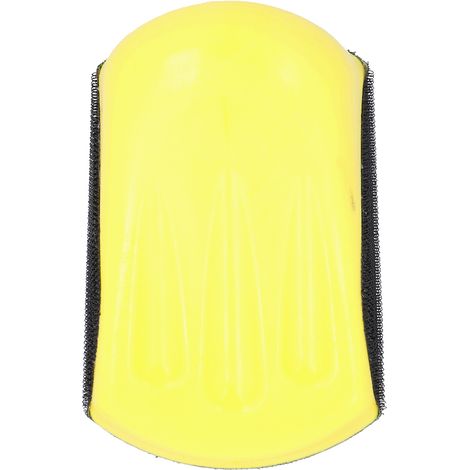 Ponceuse à main ergonomique avec plateau auto-agrippant pour disques abrasifs, bloc de polissage portable, accessoires de ponçage (1/5)
