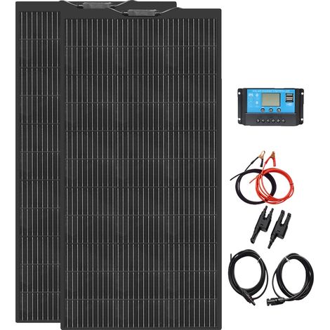 Kit de panneaux solaires, haute efficacité, design léger, 12V 24V 240W a (1/2)