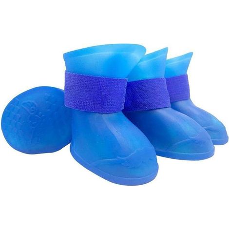 Filiyano-2 paires de chaussures pour chien, bottes imperméables, chaussures pour chien et chat, chaussettes pour chien et chiot (1/4)