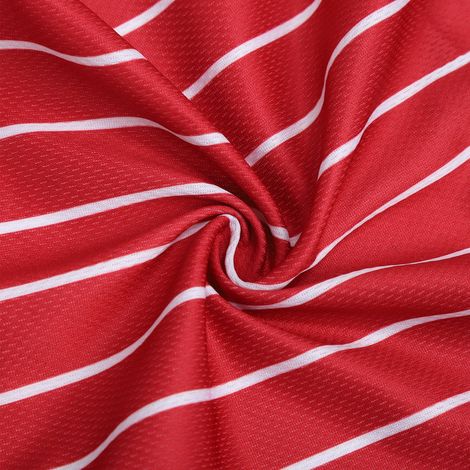 Gilet Pour Chien Rayures Verticales Polyester Maille Protection Solaire Plein Air Rouge Taille L (1/5)