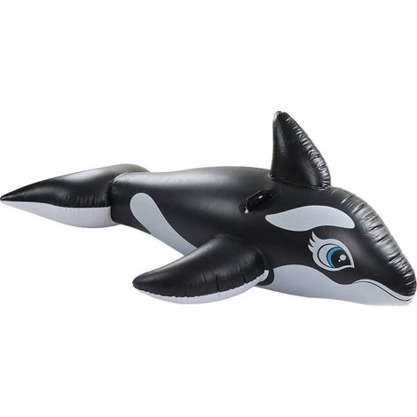 Grande bouée baleine en PVC, gonflage rapide, ergonomique, pour hommes et femmes (1/5)