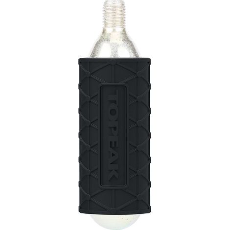 Topeak Kartuschenhüllen CO2 Sleeve 2er Set, Schwarz, 16 Gramm