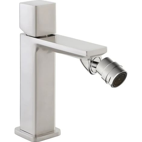 Miscelatore bidet in ottone color nichel con piletta click clack Lotus (1/2)