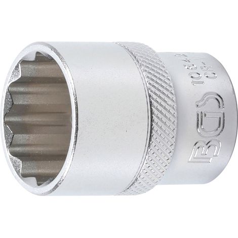 Enchufe bgs technic 22 mm cromo acero 12 5 mm
