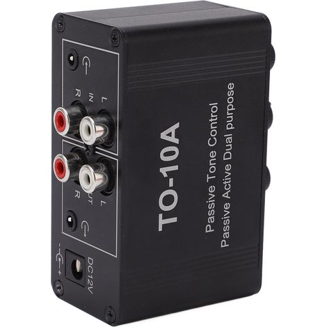 Mini-Stereo-Audio-Vorverstärker, kleiner Kopfhörerverstärker NE5532 mit RCA- und 3,5-mm-Ein-/Ausgang (1/5)
