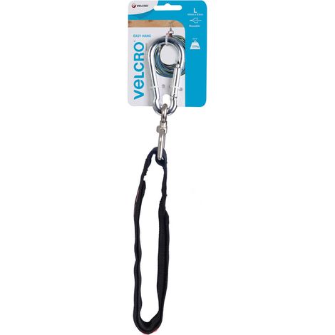Velcro Sangle Easy Hang+Mousqueton taille L 40mmx830mm